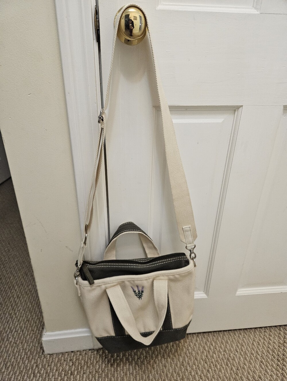 Lands end mini tote